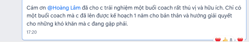 Chứng thực từ Ms. Việt Hoa
